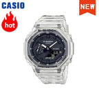 2026 Casio GA-2100 series men's watch Flame Inside trendy sportsmultifunctional fashion anti-shock color disc watch G-SHOCK