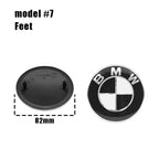 82mm 74mm car Front Hood Emblem rear boot trunk logo For BMW M G20 G32 G11 X3 X5 X4 X6 X7 G30 G12 F40 F30 X1 Accessories
