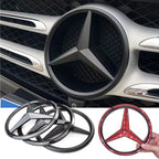 ABS Car Front Grille Badge Decal Cover Emblem for Mercedes Benz W204 W205 W210 W211 GLA GLK GLC GLE Interior Mouldings QBT-BENC