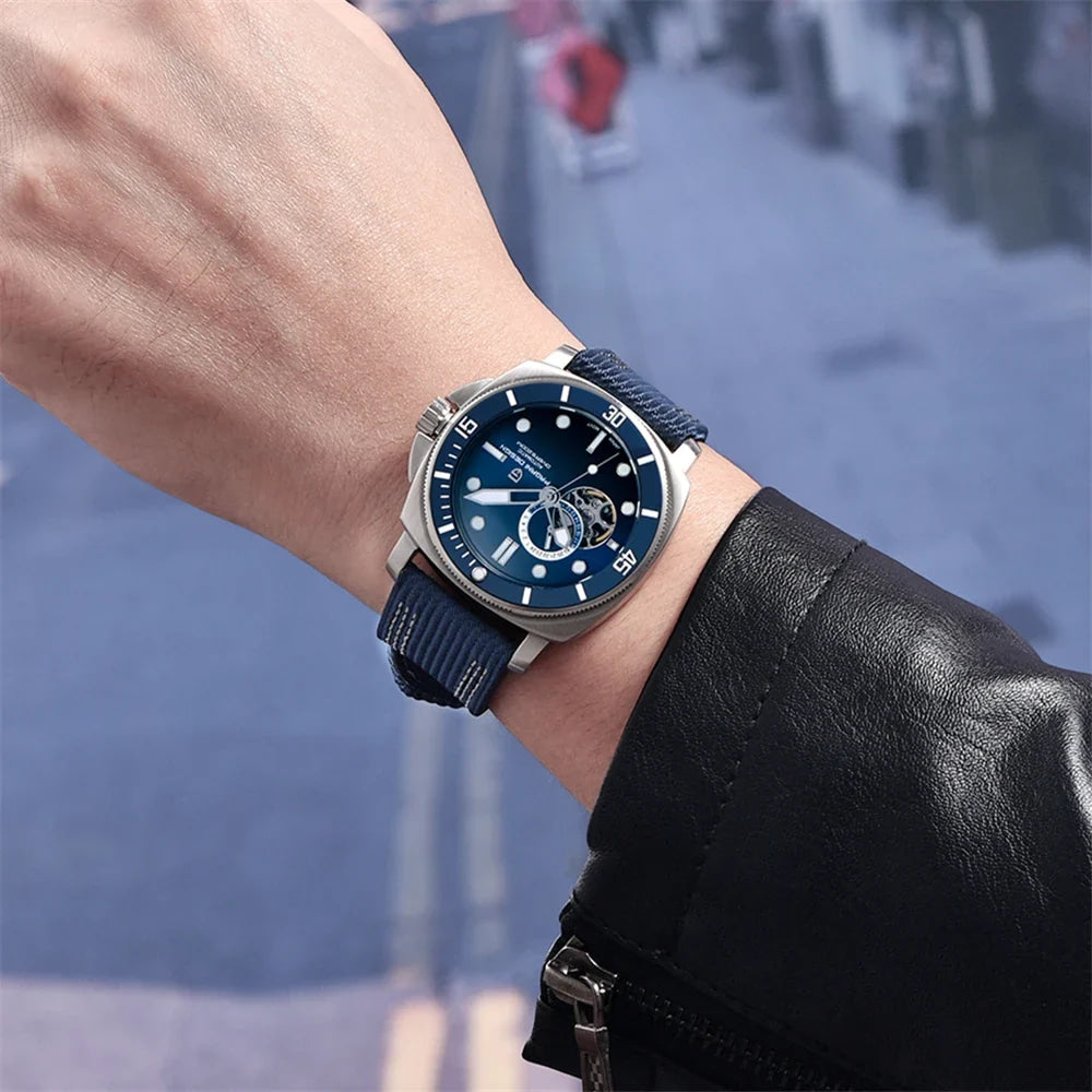 PAGANI DESIGN 2026 New NH39 Sports Automatic Men's Mechanical Watch Sapphire Stainless Steel 200m Waterproof Sports Reloj Hombre