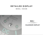 CADISEN AQUA DIVER New Brand Luxury Men Watches Automatic Watch Japan MIYOTA 8215 100M Waterproof Luminous Mechanical Wristwatch