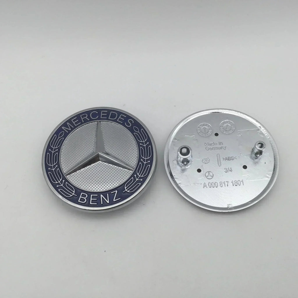 1pcs 3D ABS for AMG 57mm 2 pins Car Front Hood Emblem Bonnet Sticker Badge Decal Styling auto accessories