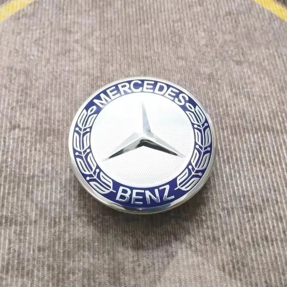 4PCS 75mm Metal Emblem Car Wheel Center Hub Cap Cover Badge For Mercedes Benz AMG GLK GLE GLC W203 W206 W220 W205 W211 W212 201