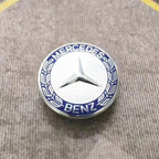 4PCS 75mm Metal Emblem Car Wheel Center Hub Cap Cover Badge For Mercedes Benz AMG GLK GLE GLC W203 W206 W220 W205 W211 W212 201