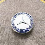 4PCS 75mm Metal Emblem Car Wheel Center Hub Cap Cover Badge For Mercedes Benz AMG GLK GLE GLC W203 W206 W220 W205 W211 W212 201