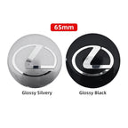 56mm 60mm 65mm Car Wheel Center Emblem Hub Caps Stickers For Lexus RX300 IS200 IS250 ES350 Ct200h UX250h NX300h RX350 ES300h LBX