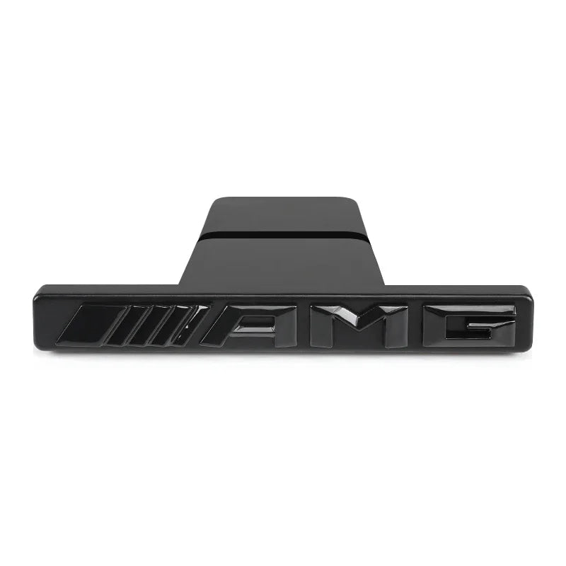 3D ABS Logo AMG Emblem Car Front Grille Badge Caps For Mercedes Benz GLC A B C E Class W204 W205 W212 W213 GT AMG Accessories