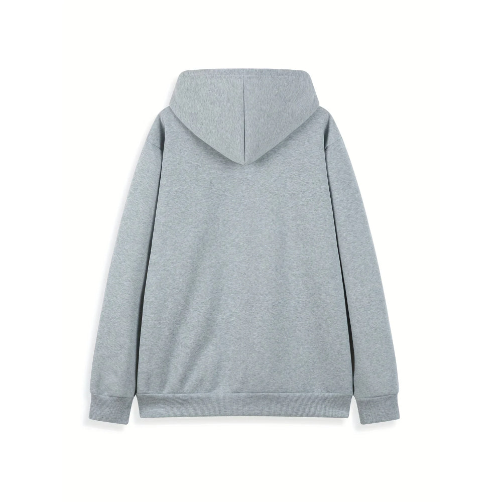 2025Men'S Hoodie with "TOMORROWLAND" Graphic - Casual Pullover Sweatshirt Long Sleeve Regular Fit Fall/Winter Casual Wear Hoodie