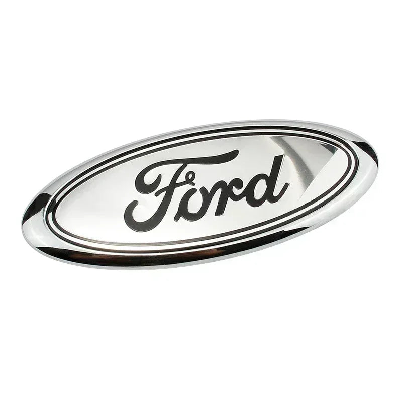 ABS Car Rear Trunk Sticker Front Hood Emblem for Ford Fusion Ranger Escape Fiesta Explorer Focus Bronco Mondeo Transit