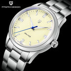 PAGANI DESIGN 2026 NEW Top Ice Blue Dial Men Quartz Watch Japan VH31 100M Waterproof Luxury Dress Watch For Men Reloj Hombre