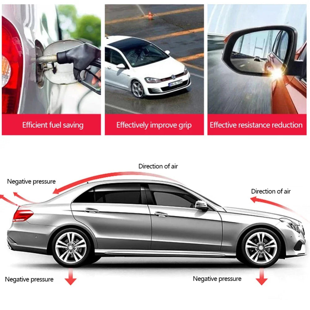 For GT Style Small Rear Trunk Spoiler Wing Car Rear Spoiler Boot Mini Wing Model Decoration Auto Accessories Universal Wing