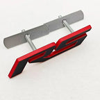 3D Metal RS Logo Sticker Front Grill Emblem Rear Trunk Badge For Chevrolet Onix Blazer lumina Camaro Cruze Monza Car Accessories