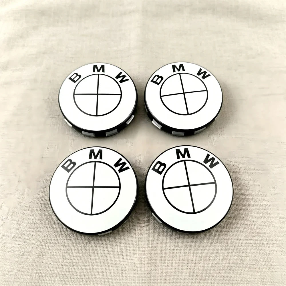 BMW 4pcs 56/68MM Wheel Center Caps For G11 G12 G30 G31 G32 G38 G01 G08 G02 G05 F45 F46 F52 F48 F49 F39 F90 Auto Accessories