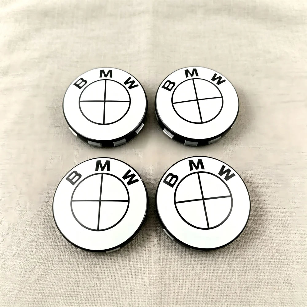 BMW 4pcs 56/68MM Wheel Center Caps For G11 G12 G30 G31 G32 G38 G01 G08 G02 G05 F45 F46 F52 F48 F49 F39 F90 Auto Accessories