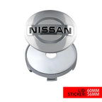 4Pc 56/60mm Wheel Center Hub Rim Caps Car Wheel Hub Covers Fit For Nissan X-Trail Qashqai Almera Note Leaf J10 Teana V36 Tiida