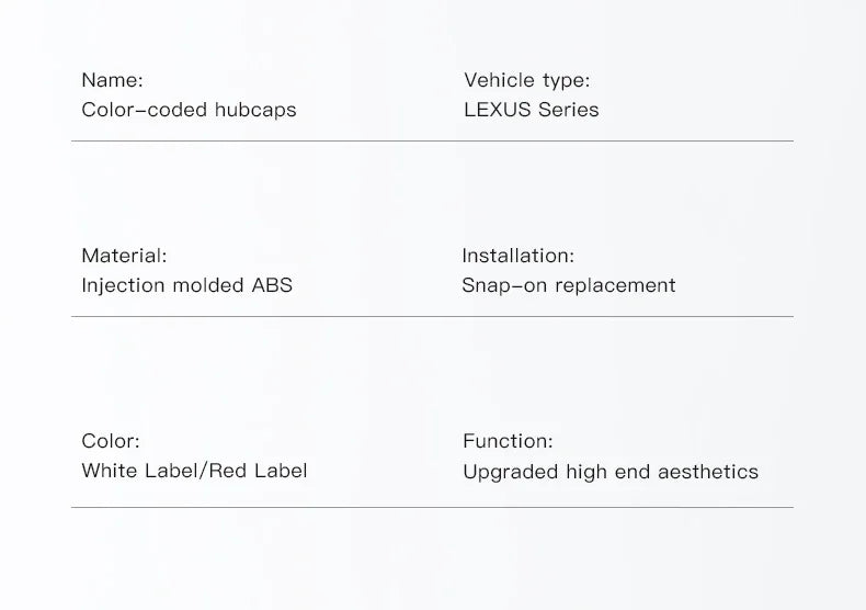 For Lexus RX330 IS250 Ct200h ES300h RX350 IS300h ES350 Car Tire Wheel hub Covers  4Pcs 62mm Car Wheel Center Hub Caps