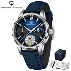 Pagani Design New Men's Automatic Mechanical Watch Tourbillon Clock Sapphire Stainless Steel Men's Military Watch