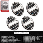 4pcs Car Door Lock Cover For BMW3 5Series X1X3X4X5 G01 G20 G32 F48 G45 G02 F15 G05 G07 G60 Anti Rust Protective Trim accessories