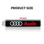 Front Grille Decoration Badge Car Head Grill Emblem LED Light Audi Sline A6 Q3 A3 B5 B6 B7 B8 B9 Q7 8P 8V 8L A5 A4 C6 Car sticke