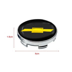4pcs 60mm Car Wheel Center Hub Center Cap Rim Hub Dustproof Cover For Chevrolet Captiva Colorado Cruze Spark Malibu Car Trax