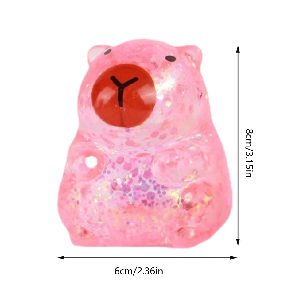 Maltose Cube Stress Squeeze Toy D ecompression Small Ice Cubes Anti Stress Slow Rebound Polar Light Colorful Squeeze TPR Block
