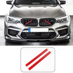 For BMW X3 G01 F25 X4 G02 F26 X5 G05 2011-2015 2016 2017 2018 2019 2020 2021 2022 Car Front Grille Trim Strips Cover Accessories