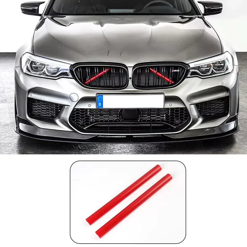 For BMW X3 G01 F25 X4 G02 F26 X5 G05 2011-2015 2016 2017 2018 2019 2020 2021 2022 Car Front Grille Trim Strips Cover Accessories