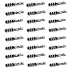 4pcs 3D Aluminum Badge Emblem Sticker car audio decorate For Audi A1 A3 A4 B8 8P A6 C7 A5 Q5 B7 B6 B9 A7 A8 RS Q3 Q7 Q2 TT