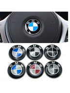 45mm Car Steering Wheel Badge Emblem Sticker Auto-Styling For BMW E36 E46 E53 E90 E60 E61 E93 E87 X1 X3 X5 X6 F30 F20 F10