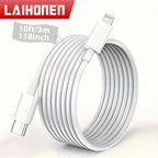 LAIHONEN UsB C to Lightning  1 Pack UsB C Lightning 1m 2m 3m C to L Cable Fast Charging forMacBook Pro for iPhone 14 Pro Ma