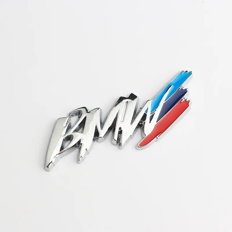 Metal BMW Badge Stickers Body Trunk Decoration Accessories For BMW M Power Performance E90 E91 E92 E93 X1 X3 X5 X6 M3 M5 F18 E63
