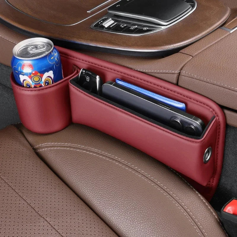 Car Seat Gap Organizer Storage Box Pocket Universal Wallet Keys Card Cup Phone Holder Auto Interior Accessories
