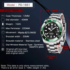PAGANI Design 2026 New Men Automatic Mechanical Watches Miyota 8215 40mm Stainless Steel Waterproof Watch Relogio