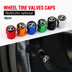 4PCS Car Wheel Tire Valve Caps Stem Case Cover Auto Accessories For Lexus CT200h ES250 ES300h NX300h RX350 IS250 IS200 GS300 450