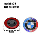 82mm 74mm car Front Hood Emblem rear boot trunk logo For BMW M G20 G32 G11 X3 X5 X4 X6 X7 G30 G12 F40 F30 X1 Accessories