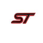 3D Metal ST Logo Car Steering Wheel Emblem Badge Sticker For Ford Focus 2 3 MK2 MK3 MK4 MK7 Fiesta Kuga Explorer Edge