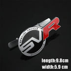 Car Front Grille Emblem Sticker Auto Accessories For Landrover SVR Vogue Velar Evoque Discovery Range Rover  L551 P250 P300 L405
