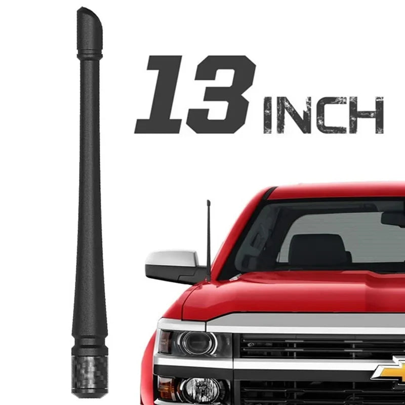 32CM Multi-model Universal AM FM Radio Antenna For Dodge Ram 1500  Jeep Wrangler JK/JL Ford F150 Chevy Silverado Toyota Tundra