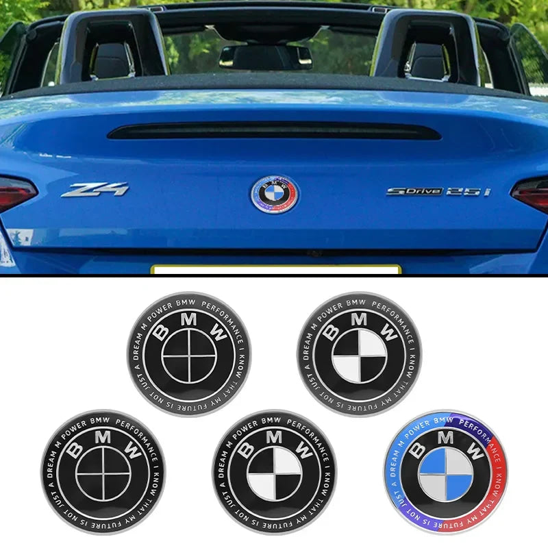 82mm 74mm car Front Hood Emblem rear boot trunk logo For BMW M G20 G32 G11 X3 X5 X4 X6 X7 G30 G12 F40 F30 X1 Accessories