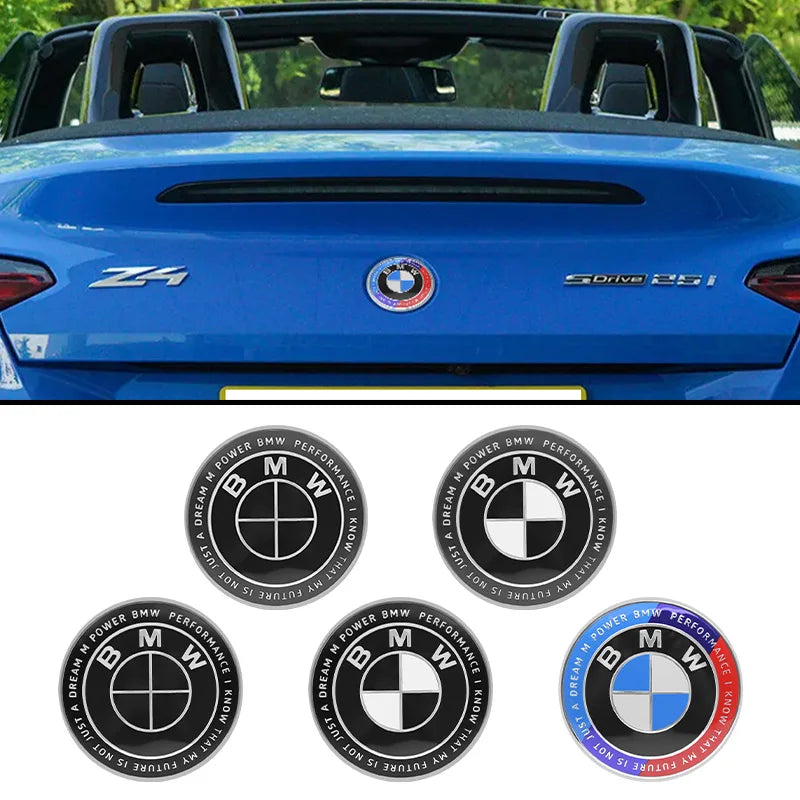 82mm 74mm car Front Hood Emblem rear boot trunk logo For BMW M G20 G32 G11 X3 X5 X4 X6 X7 G30 G12 F40 F30 X1 Accessories