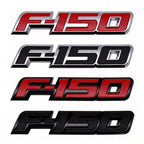 3D ABS F150 FX4 Car Emblem Badge Sticker For Ford F-150 FX4 Pickup Truck Side Fender Rear Tailgate Logo Decal Accessories