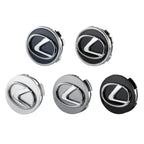 4PCS 60mm For Lexus FSPORT LBX NX RX 350h 450h ES UX 300e GS GX IS Car Wheel Tire Hub Center Cap Cover Auto Exterior Accessories
