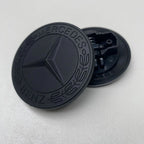1PC 56mm Car Hood Emblem Badge Bonnet Emblem Cover For Mercedes Benz Brabus AMG W124 W163 W202 W203 W204 W210 W211 W205 Sticker