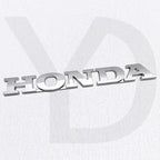 ABS Car 3D Emblem Letter Stickers Rear Tail Trunk Badge for Honda Logo CRV HRV Fit Jazz City Odyssey Jade Vezel NSX Accord Civic