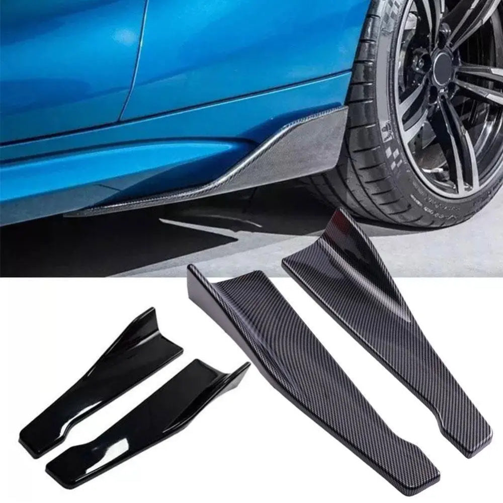Universal Car Front Rear Bumper Strip Lip Spoiler Diffuser Splitter Scratch Protector
