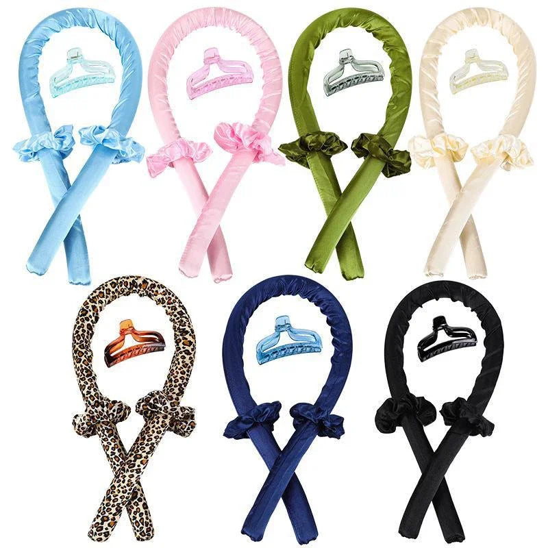 Rizador de Pelo sin Calor, Rizador de Ondas Grandes, Estilizador de Ondas Fáciles para Peinado DIY - Herramienta Eficiente para Peinar Ondas