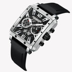 2026 New Pagani Design PD1725 Men Square Quartz Watch Chronograph 42MM Sapphire Glass Waterproof Racing Sports Silicone reloj