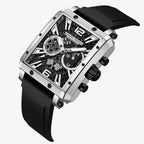 2026 New Pagani Design PD1725 Men Square Quartz Watch Chronograph 42MM Sapphire Glass Waterproof Racing Sports Silicone reloj