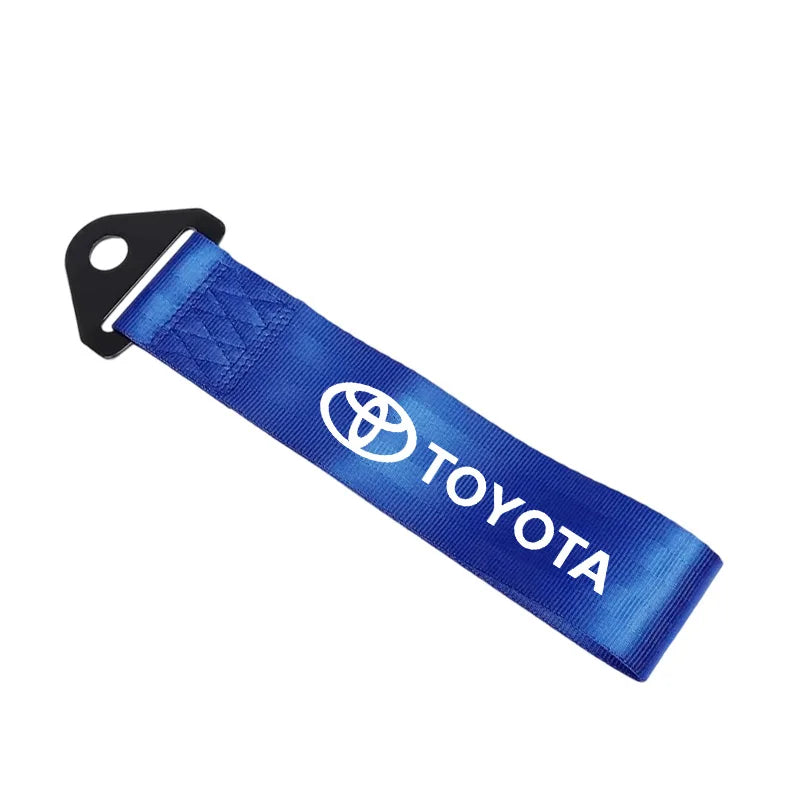 Car Tow Rope Trailer Racing Strap Auto Accessories For Toyota Hilux Aygo Yaris Ractis Corolla Camry CHR Auris Tacoma Cruiser TRD