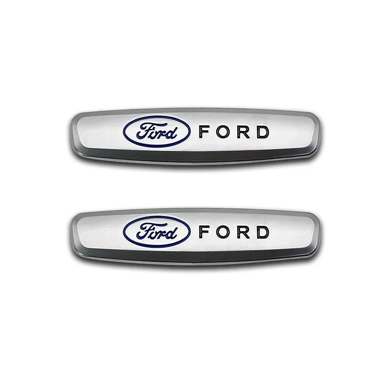 Ford  Seat Sticker Metal Badge Seat Mustang Badge For Ford Mustang Shelby Cobra Focus Mondeo F-150 Accessories Interior Sticker